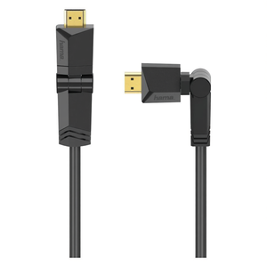 สาย HDMI 4K แบบหมุนได้ พร้อมอีเธอร์เน็ต สีดำ 1.5 ม. 00205011 - Product Image 2