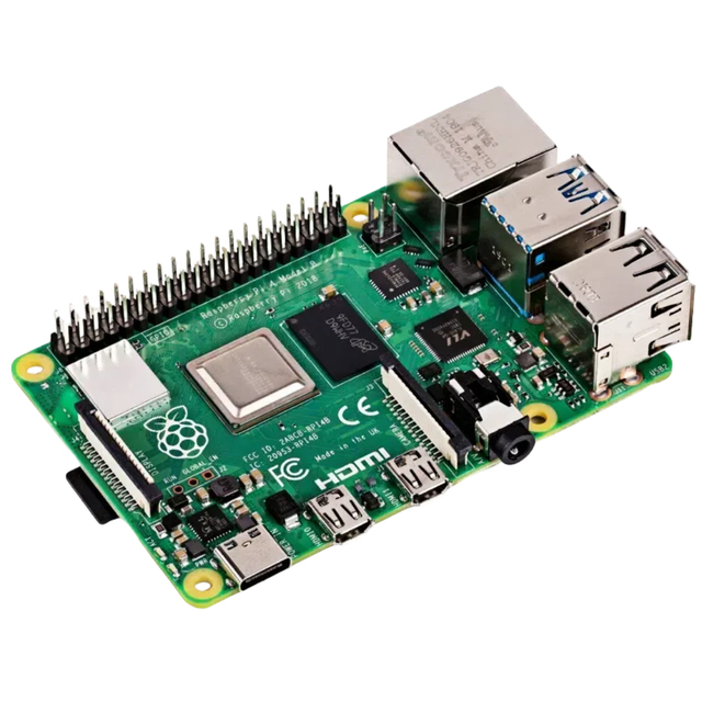 Original Raspberry Pi 4 Mode B 4gb Open Source Development Board 4gb Ram Start Kit Single Board Computer Rsp Pi