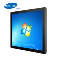 Tablette PC industrielle 19 pouces TFT LCD J6412 1280 x 1204 300 cd/m², tactile capacitif/résistif, étanche, encastrable, en stock