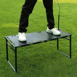 Wholesale Tactical <b>Table</b> <b>Outdoor</b> Foldable Hydraulic Rod Lightweight Portable Camping Picnic <b>Folding</b> Tea - Product Image 2