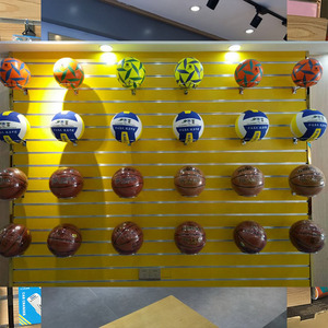 Esposizione del negozio del pannello a parete/bordo della scanalatura del <span class=keywords><strong>MDF</strong></span>/<span class=keywords><strong>MDF</strong></span> nero di colore di RW stilo <span class=keywords><strong>MDF</strong></span> 1220*2440*18mm /Supermraket - Product Image 4