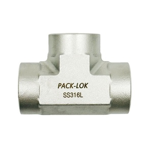 ข้อต่อทีหญิง SS316 คุณภาพสูง เกลียว NPT 1/8 แบบ 3 ทาง สำหรับระบบลมและไฮดรอลิกแรงดันสูง - Product Image 1
