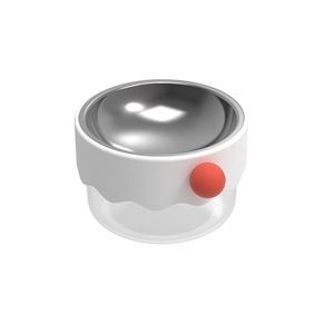 Bol pour animaux de compagnie avec plat amovible et lavable, hauteur réglable pour chats et chiens, alimenté par batterie rechargeable, forme arrondie - Product Image 5