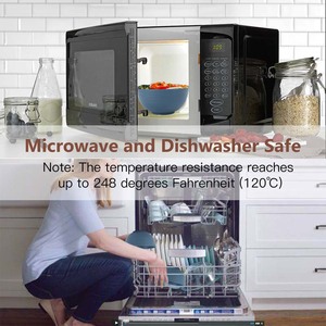 Customized Logo Natural Wheat Straw <strong>Bowl</strong> for Children Kid <strong>Cereal</strong> <strong>Bowl</strong> Reusable <strong>Set</strong> of 8Pcs Round Soup Salad <strong>Bowl</strong> - Product Image 5