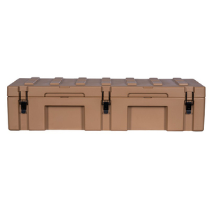 ZERO122L robusto caso ldpe Cargo <span class=keywords><strong>Case</strong></span> in plastica dura Rotomolded cassetta degli attrezzi 4WD scatola portaoggetti portabagagli basso profilo Desert Tan <span class=keywords><strong>Case</strong></span> - Product Image 3