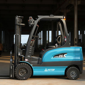 Carretilla elevadora contrapesada RAL personalizada, capacidad de carga de 2-3 toneladas, carretilla elevadora eléctrica hidráulica con batería de litio, altura de elevación de 4500mm - Product Image 3