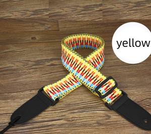 Sangle de <span class=keywords><strong>guitare</strong></span> Ballad <span class=keywords><strong>pour</strong></span> <span class=keywords><strong>guitare</strong></span> électrique, sangle tissée brodée en tricot - Product Image 3