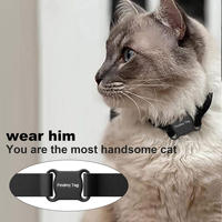 Dispositif de suivi anti-perte pour animaux de compagnie, localisateur GPS GSM 2G en temps réel pour chats et chiens, mini-traceur mobile pour animaux, airtag