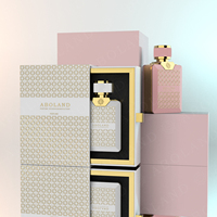 Botol Parfum 100ml Laris Manis, Botol Parfum Kaca Mewah dengan Tutup Plastik Khusus