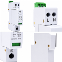 Parafoudre monophasé unipolaire 220V 230V CA 20kA 40kA avec contrôle de signal pour équipement électrique industriel