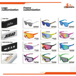 उच्च गुणवत्ता वाले कस्टम ब्रांड स्पोर्ट्स आईवियर ध्रुवीकृत लेंस पुरुष धूप का चश्मा Uv400 आईवियर निर्माता - Product Image 3