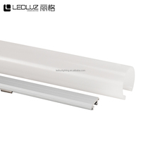 Profilé en aluminium LED rond de 40 mm, bande LED COB avec diffuseur pour éclairage suspendu intérieur commercial