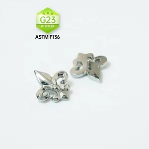 Xjy 아이리스 티타늄 내부 스레드 플랫 백 귀걸이 피어싱 보석 티타늄 ASTM F136 골드 도매 바디 쥬얼리 16g