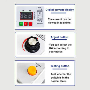 Interruttore di Protezione Motore 3 Poli 40A 380V per Pompa Acqua con Display Corrente Regolabile e Protezione Perdita di Fase - Product Image 5