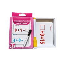 Jouets de puzzle pour enfants de haute qualité, cartes d'arithmétique colorées, adaptées à l'éducation préscolaire