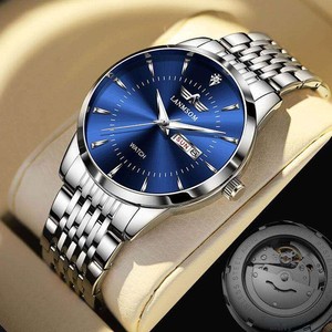 Reloj Swiss Double Lion, Reloj Mecánico Puro Automático, Uno <span class=keywords><strong>de</strong></span> los Diez Mejores <span class=keywords><strong>Relojes</strong></span> <span class=keywords><strong>de</strong></span> Marca Famosa del Mundo, <span class=keywords><strong>Relojes</strong></span> <span class=keywords><strong>Famosos</strong></span> Resistentes al Agua - Product Image 4