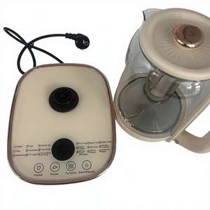 Vente directe d'usine, théière multifonctionnelle en verre blanc avec élément filtrant, pour la cuisine et l'usage domestique - Product Image 2