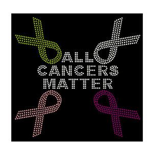 2025 индивидуальная лента для боулинга, рак, осведомленность о раке, передача горного хрусталя - Product Image 5