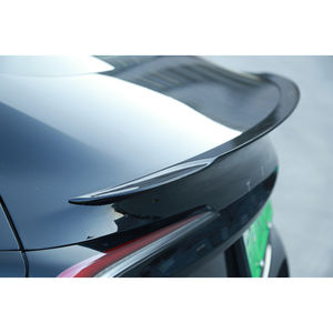 Vente Flash : Accessoires pour le coffre arrière, aileron en fibre de carbone d'origine pour Tesla Model 3 Highland 2024, coffre arrière - Product Image 6