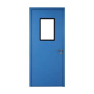 Comparable Price High Quality Stoving Varnish Steel Clean Door for Clean Room with ISO