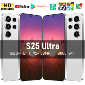 Siêu 7.3 inch S25 điện thoại thông minh chất lượng cao <span class=keywords><strong>Android</strong></span> 14 5g Mở khóa thẻ kép 16GB + 1TB Bộ nhớ 108mp 100W đa ngôn ngữ 5G HD - Product Image 4