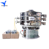 Tamis vibrant ultrasonique industriel pour granulats abrasifs Vibrovaglio, séparateur pour supports de découpe jet d'eau