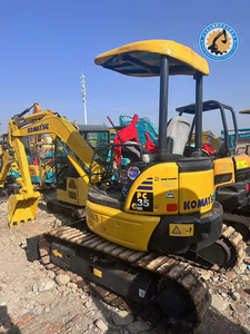Vente flash : Mini-excavatrice sur chenilles Komatsu PC35 d'occasion pour la ferme et le jardin - Product Image 2