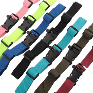 Adjustable 2.5cm Wide Anti-slip Buckle Chest <b>Strap</b> Children's School <b>Backpack</b> Sternum Release Belt Classic Trendy Fabric Design - Product Image 1
