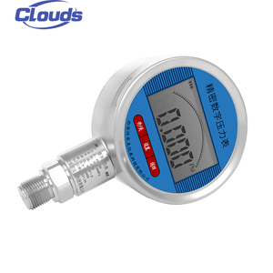 Nuages 300Bar Mini manomètre d'<span class=keywords><strong>huile</strong></span> sous vide de pneu numérique 52MM PCP PSI 10 Bar manomètre de température - Product Image 3