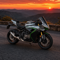 QJmotor Sai 600 d'occasion |   600cc Quatre temps |   Moto Super Sportive de 65 Kilowatts à Essence Vitesse Maximale >80 km/h