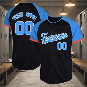 เสื้อเบสบอลผ้าโพลีเอสเตอร์แบบทีมระบายอากาศได้ดีปรับแต่ง100% ได้ - Product Image 3