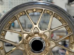 Jantes Forgées LSGZL 5x112 5x114.3 2 Pièces à Écrou Central et Déport Poli pour Voitures <span class=keywords><strong>BMW</strong></span> Audi <span class=keywords><strong>RS</strong></span> - Product Image 4