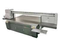 Printer flatbed uv format besar printer digital inkjet 1216 2513 2713 mesin cetak Flatbed 6090