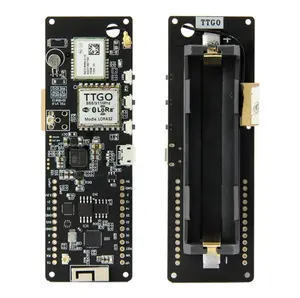 Lilygo ttgo T-Beam อัพเกรดรุ่นใหม่ ESP32บอร์ดพัฒนา1แผงวงจรโมดูลไร้สายโมดูล NEO-M8N GPS Lora