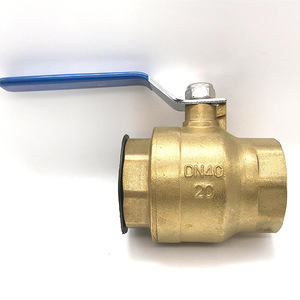 Brass Ball Valve 1 1/2 Inch Threaded Connection For Water Pipe Applications - Product Image 3
