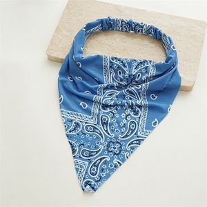 Fascia per <span class=keywords><strong>Capelli</strong></span> Versatile Elastica con Motivo Paisley per Donne, Accessorio per <span class=keywords><strong>Capelli</strong></span> da Esterno per Ragazze - Product Image 4