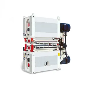 wood planer Fiber Cement Board plywood Making Wide Belt heavy duty double side Sander wood sanding Machine for wood