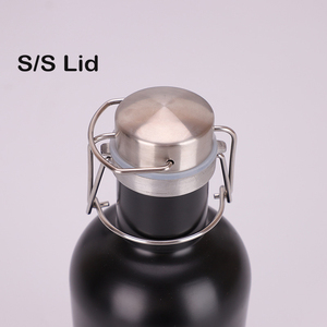 Fabricant de bière en acier inoxydable à double paroi enduite de poudre et isolée sous vide 64oz avec logo personnalisé - Product Image 5