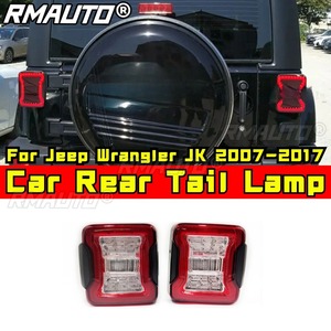 Ensemble de feux arrière de voiture, édition américaine, pour Jeep Wrangler JK 2007 – 2017, Kit de carrosserie, accessoire automobile - Product Image 1