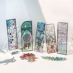 Marcapáginas Promocionales para Sublimación, Marcapáginas de Acrílico con Diseño de Mariposa, Marcapáginas de Dibujos Animados y Anime, Personalizables - Product Image 1