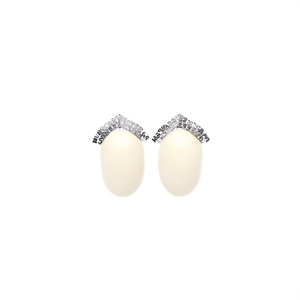 Boucles d'oreilles tendance en acier inoxydable 316L avec placage or PVD, résistantes et durables - Product Image 2