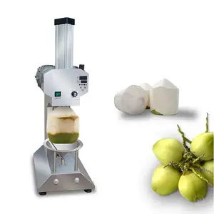 Éplucheur automatique de noix de coco verte naturelle, pour enlever la peau, Machine à éplucher entièrement