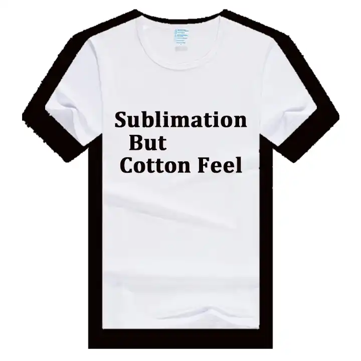 Toddler Blank Sublimation Shirts 100% Polyester Cotton Feel Short Sleeve  Unisex 
