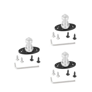 Centro di fissaggio personalizzato 1/4 "-20 connettore a vite filettata supporto per fotocamera da Studio per parte del sistema di sorveglianza del Cctv a parete - Product Image 3
