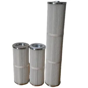 Folded dust cartridge filter elements china supplier tr support oem customized 99.81% iso9001:2008