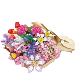 Miễn Phí Collocation Tự Làm Nhà Máy Bó Hoa Trang Trí Xây Dựng Khối Hoa Nhân Tạo Thực Vật Ý Tưởng Mô Hình Đồ Chơi Quà Tặng Cho 5 7 Năm - Product Image 6