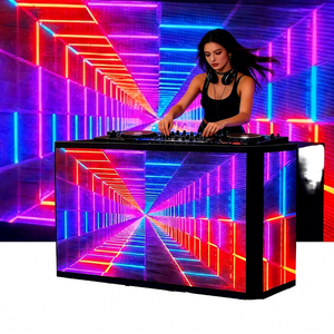 Écran LED portable pour DJ, pliable et sur roulettes, idéal pour les mariages, les clubs, les événements musicaux et le marketing. - Product Image 1