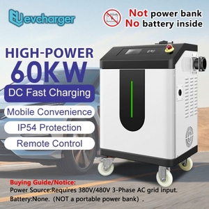 ที่ชาร์จ EV พร้อม OCPP2.0สำหรับ60kw รถยนต์ยานพาหนะเชิงพาณิชย์แบบพกพา gbt DC EV - Product Image 2