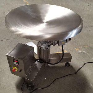 Vòng chai unscrambler và phân loại máy Turntable tích lũy quay bảng cho dây chuyền chế biến thực phẩm - Product Image 3