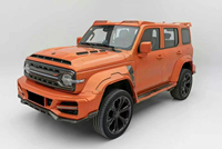 Negro delantero trasero parachoques coche Facelift BodyKit cubierta de neumático para tanque 300 Shadow Kit Kits de carrocería